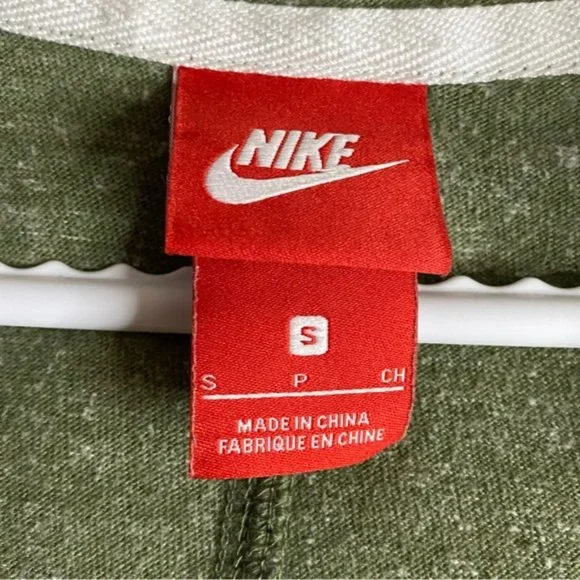 Nike Women's Green Marled Performance Wear Sweatshirt Hoodie - Picture 4 of 7